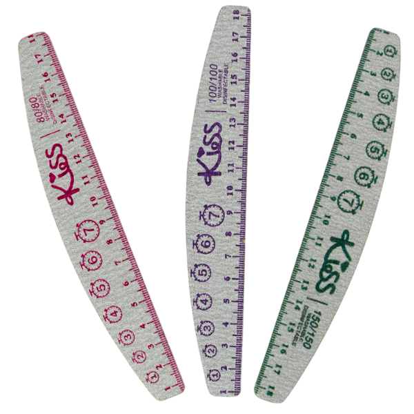 Limas para uñas gramaje surtido KISS