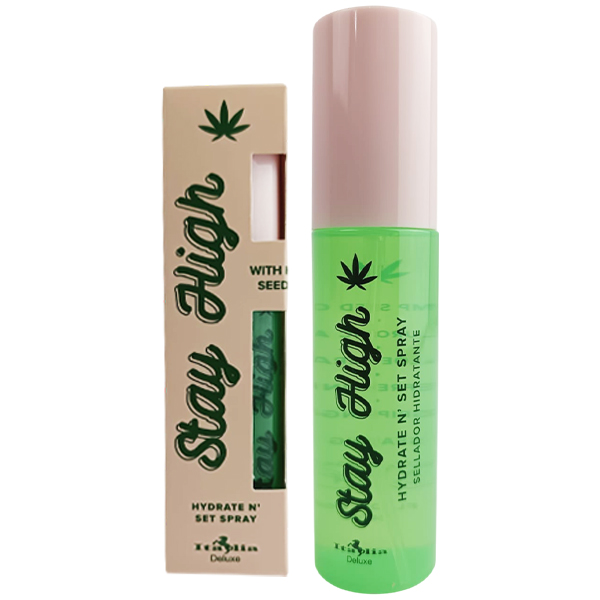 Fijador de maquillaje en spray sellador hidratante con aceite de semil de Italia De Lux