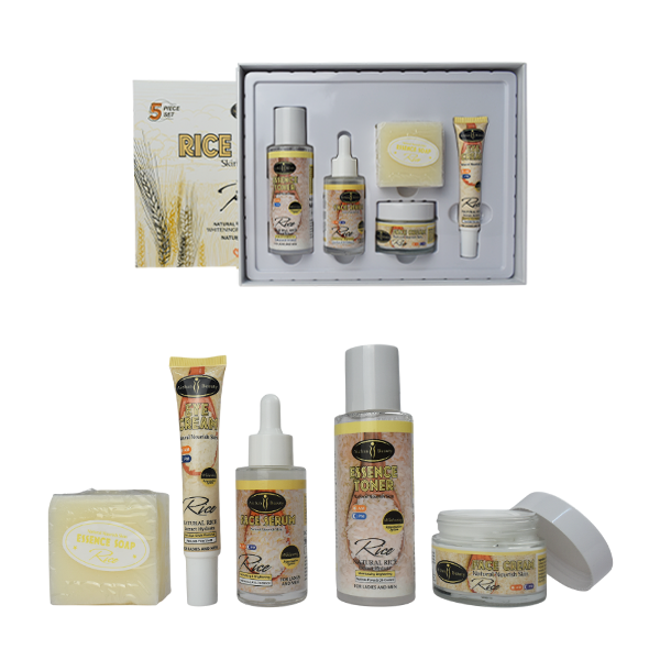 Kit de Cuidado Facial con Extracto de Arroz Aichun Beauty