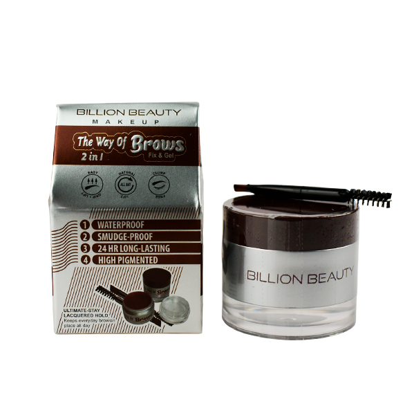 Gel y fijador de cejas - Billion Beauty