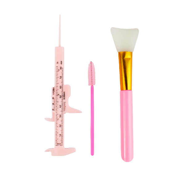 Kit de cuidado facial empaque rosa