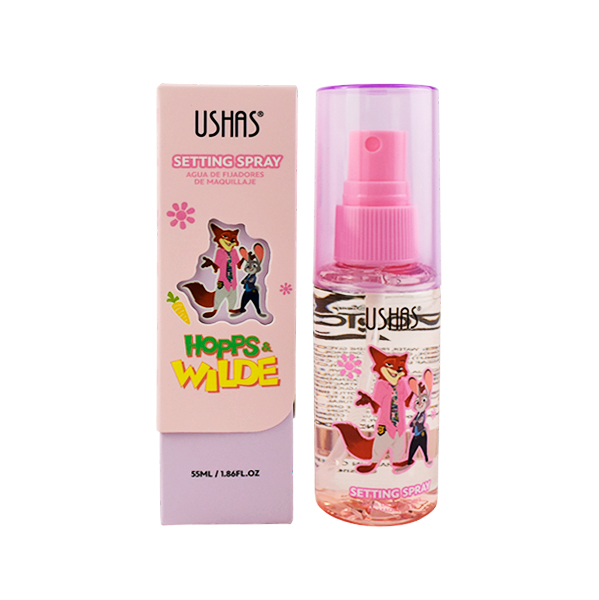 Fijador  de maquillaje con diseño de zootopia - Ushas