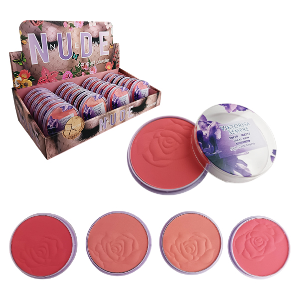Polvo Compacto mate NUDE NEW tonos surtidos de Beautiful Fashion