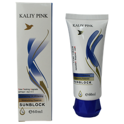 [3014230512155] Bloqueador Solar SPF90+ PA+++ 60ml Kaliya Pink