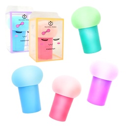 [6791326320159] Esponjas para maquillaje MU-MIX ROSE forma de honguito