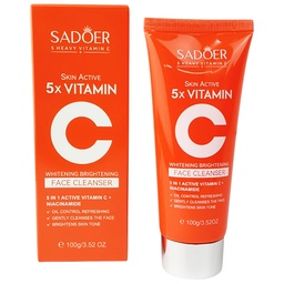 [6942349708077] Limpiador Facial 5x Con Extracto de Vitamina C Sadoer