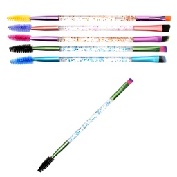 [512051] Brocha doble para cejas Glitter