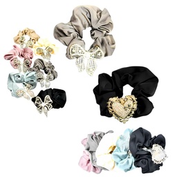 [SCRUNCHES-03132] Colas (SCRUNCHES) para cabello, con decoración surtida.