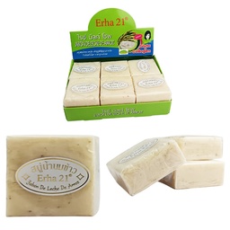 [6978072409158] Jabon en barra de leche y arroz Erha 2165G
