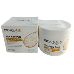 [6976068951889] Mascarilla Facial Para Dormir con Extracto de Arroz Bioaqua